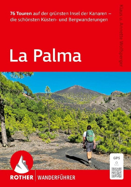 Buchcover und Innenansicht für das Buch: ROTHER Wanderführer La Palma