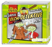 Buchcover und Innenansicht für das Buch: Die große Olchi-Detektive-Box (4CD)