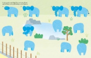 Buchcover und Innenansicht für das Buch: Fingerstempeln: Im Zoo
