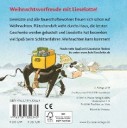 Buchcover und Innenansicht für das Buch: Bald ist Weihnachten, Lieselotte!