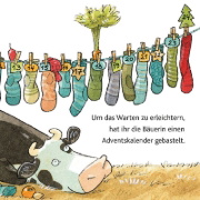 Buchcover und Innenansicht für das Buch: Bald ist Weihnachten, Lieselotte!