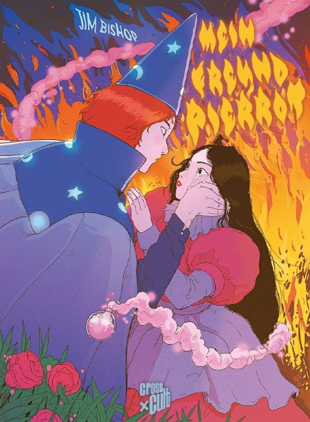 Buchcover und Innenansicht für das Buch: Mon ami Pierrot