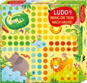 Buchcover und Innenansicht für das Buch: LUDO - Bring die Tiere nach Hause!