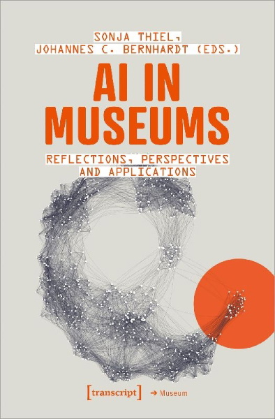 Buchcover und Innenansicht für das Buch: AI in Museums
