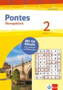 Buchcover und Innenansicht für das Buch: Pontes 2 Gesamtband (ab 2020) - Übungsblock zum Schulbuch 2. Lernjahr