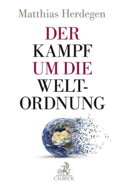 Buchcover und Innenansicht für das Buch: Der Kampf um die Weltordnung