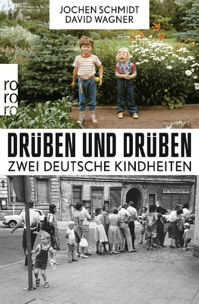 Buchcover und Innenansicht für das Buch: Drüben und drüben