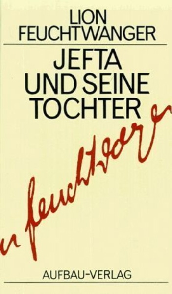 Buchcover und Innenansicht für das Buch: Jefta und seine Tochter