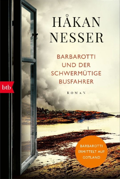 Buchcover und Innenansicht für das Buch: Barbarotti und der schwermütige Busfahrer