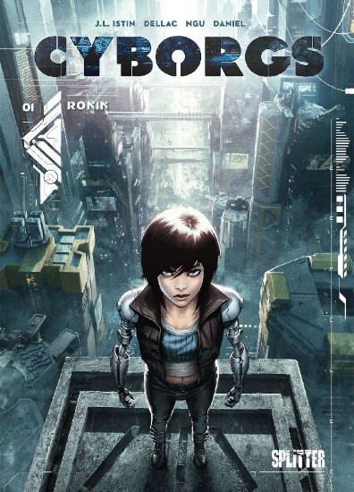 Buchcover und Innenansicht für das Buch: Cyborgs 1