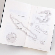 Buchcover und Innenansicht für das Buch: Kanaky. Sur les traces d'Alphonse Dianou. Récit