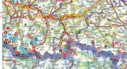 Buchcover und Innenansicht für das Buch: ROTHER Wanderführer Pyrenäen Nord - Französische Zentralpyrenäen