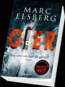 Buchcover und Innenansicht für das Buch: GIER - Wie weit würdest du gehen?