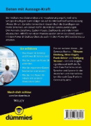 Buchcover und Innenansicht für das Buch: Power BI für Dummies