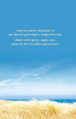 Buchcover und Innenansicht für das Buch: Das kleine Friesencafé 