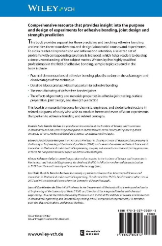 Buchcover und Innenansicht für das Buch: Adhesive Bonding Technology and Testing