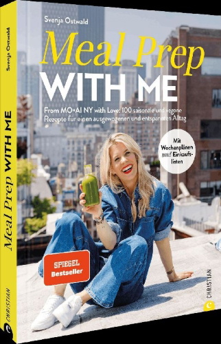 Buchcover und Innenansicht für das Buch: Meal Prep with Me