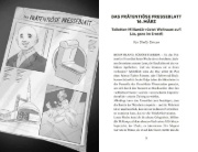 Buchcover und Innenansicht für das Buch: Roswell Johnson Saves the World!