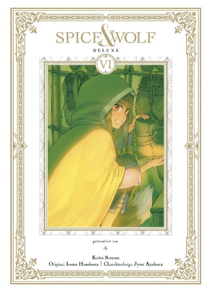 Buchcover und Innenansicht für das Buch: Spice & Wolf Deluxe 06