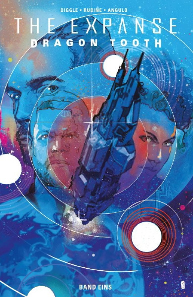 Buchcover und Innenansicht für das Buch: The Expanse: Dragon Tooth Vol. 1