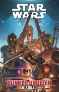 Buchcover und Innenansicht für das Buch: Star Wars: Dark Droids: D-Squad (2023)