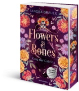 Buchcover und Innenansicht für das Buch: Flowers & Bones, Band 2 - Kuss der Catrina