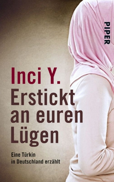 Buchcover und Innenansicht für das Buch: Erstickt an euren Lügen