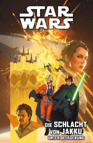 Buchcover und Innenansicht für das Buch: Star Wars: The Battle of Jakku - Republic under Siege #1-#4