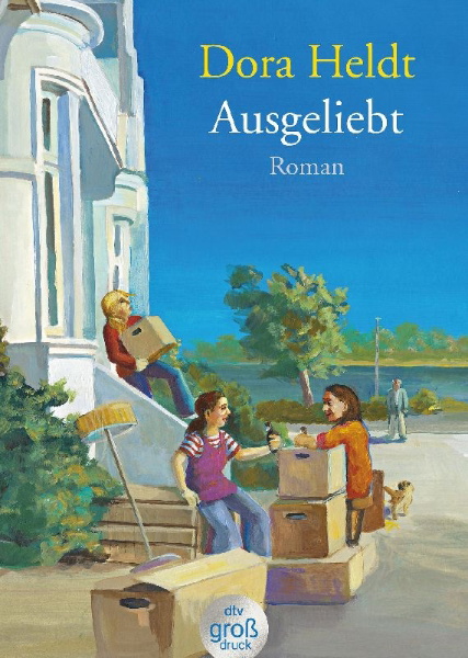 Buchcover und Innenansicht für das Buch: Ausgeliebt. Großdruck