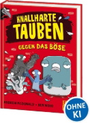Buchcover und Innenansicht für das Buch: Real Pigeons Fight Crime