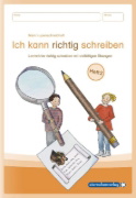 Buchcover und Innenansicht für das Buch: Mein Lupenschreibheft 2 - Ich kann richtig schreiben -