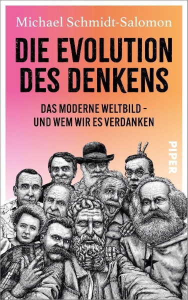 Buchcover und Innenansicht für das Buch: Die Evolution des Denkens