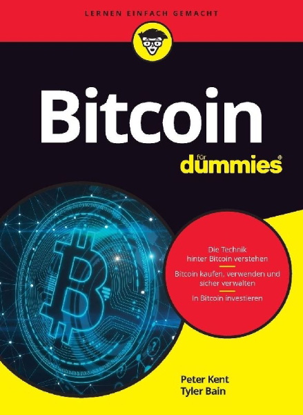 Buchcover und Innenansicht für das Buch: Bitcoin für Dummies