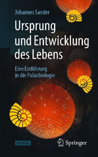 Buchcover und Innenansicht für das Buch: Ursprung und Entwicklung des Lebens