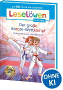 Buchcover und Innenansicht für das Buch: Leselöwen 2. Klasse - Der große Karate-Wettkampf