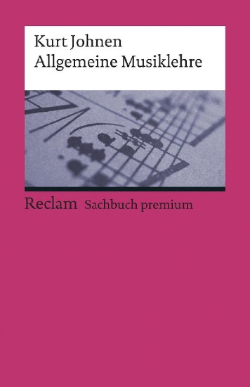Buchcover und Innenansicht für das Buch: Allgemeine Musiklehre