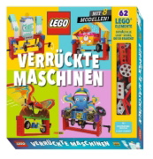 Buchcover und Innenansicht für das Buch: LEGO® Gear Bots: Create 8 Machines
