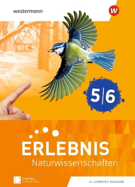 Buchcover und Innenansicht für das Buch: Erlebnis Naturwissenschaften 5/6. Schulbuch. Allgemeine Ausgabe
