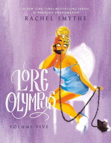 Buchcover und Innenansicht für das Buch: Lore Olympus: Volume Five