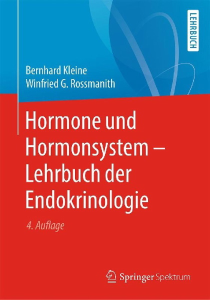 Buchcover und Innenansicht für das Buch: Hormone und Hormonsystem - Lehrbuch der Endokrinologie