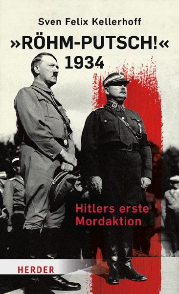 Buchcover und Innenansicht für das Buch: "Röhm-Putsch!" 1934