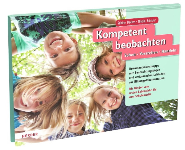 Buchcover und Innenansicht für das Buch: Kompetent beobachten