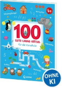 Buchcover und Innenansicht für das Buch: 100 Jeux Amusants - Je m'amuse, j'écris, et je calcule 5+
