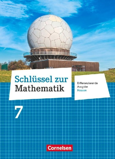 Buchcover und Innenansicht für das Buch: Schlüssel zur Mathematik 7. Schuljahr - Differenzierende Ausgabe Hessen - Schülerbuch
