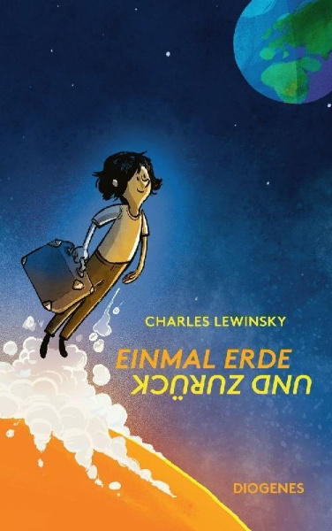 Buchcover und Innenansicht für das Buch: Einmal Erde und zurück