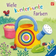 Buchcover und Innenansicht für das Buch: Viele kunterbunte Farben