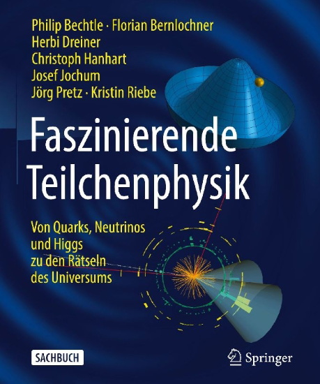 Buchcover und Innenansicht für das Buch: Faszinierende Teilchenphysik