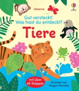 Buchcover und Innenansicht für das Buch: Gut versteckt! Was hast du entdeckt? Tiere
