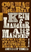 Buchcover und Innenansicht für das Buch: Kein Land für alte Männer
