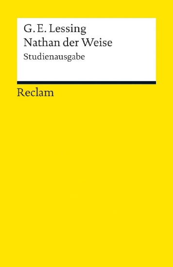 Buchcover und Innenansicht für das Buch: Nathan der Weise